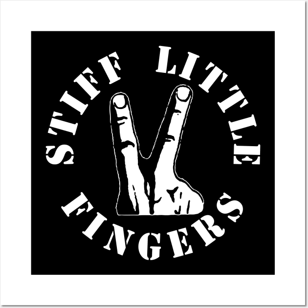 STIFF LITTLE FINGERS BAND Wall Art by Kurasaki